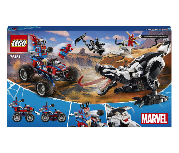LEGO Marvel Spider-Man 76151 Starcie z Venomozaurem - 562916 - zdjęcie 8