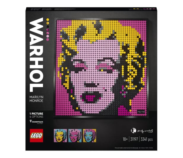 LEGO Art 31197 Marilyn Monroe Andy'ego Warhola - 581421 - zdjęcie