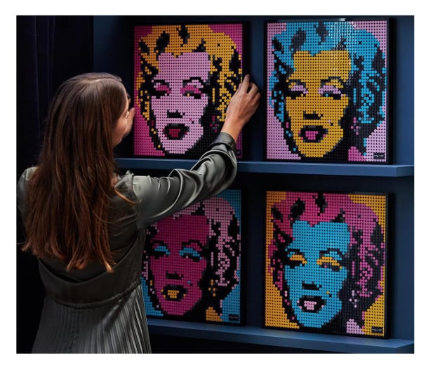 LEGO Art 31197 Marilyn Monroe Andy'ego Warhola - 581421 - zdjęcie 3