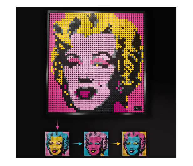 LEGO Art 31197 Marilyn Monroe Andy'ego Warhola - 581421 - zdjęcie 5