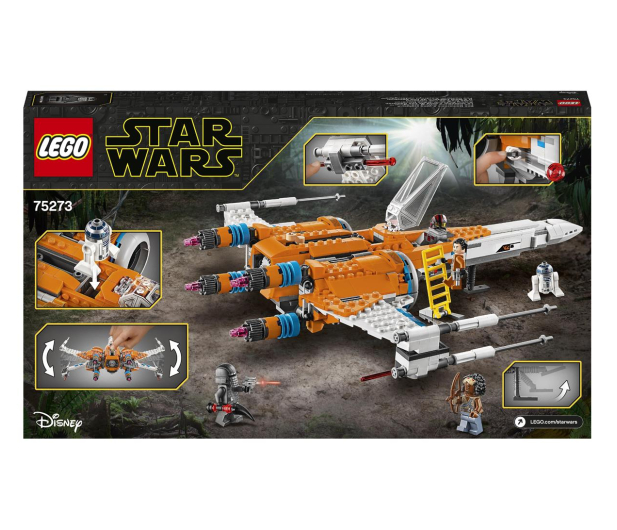 LEGO Star Wars 75273 Myśliwiec X-Wing Poe Damerona - 532574 - zdjęcie 8