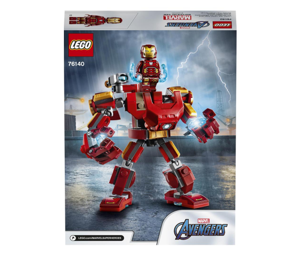 LEGO Marvel Avengers 76140 Mech Iron Mana - 532600 - zdjęcie 7