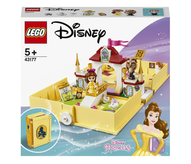 LEGO Disney Princess 43177 Książka z przygodami Belli - 532425 - zdjęcie