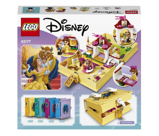 LEGO Disney Princess 43177 Książka z przygodami Belli - 532425 - zdjęcie 7
