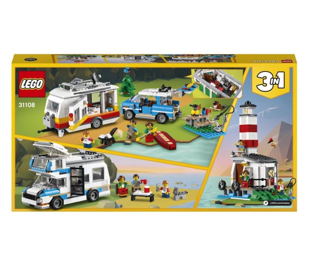 LEGO Creator 31108 Wakacyjny kemping z rodziną - 563462 - zdjęcie 13