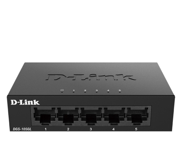 D-Link 5p DGS-105GL (5x10/100/1000Mbit) - 643620 - zdjęcie 1