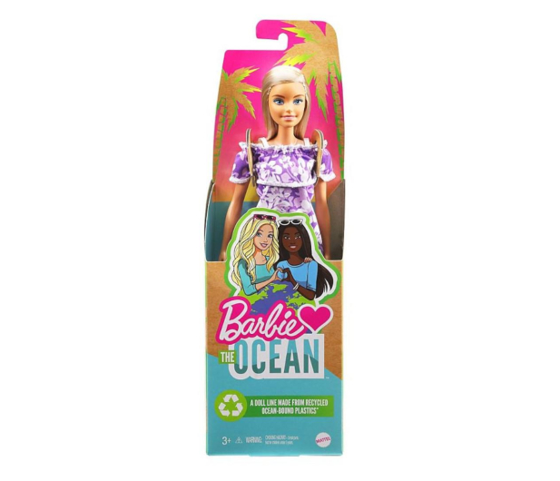 Barbie Loves the Ocean Lalka Fioletowa sukienka - 1021990 - zdjęcie 5