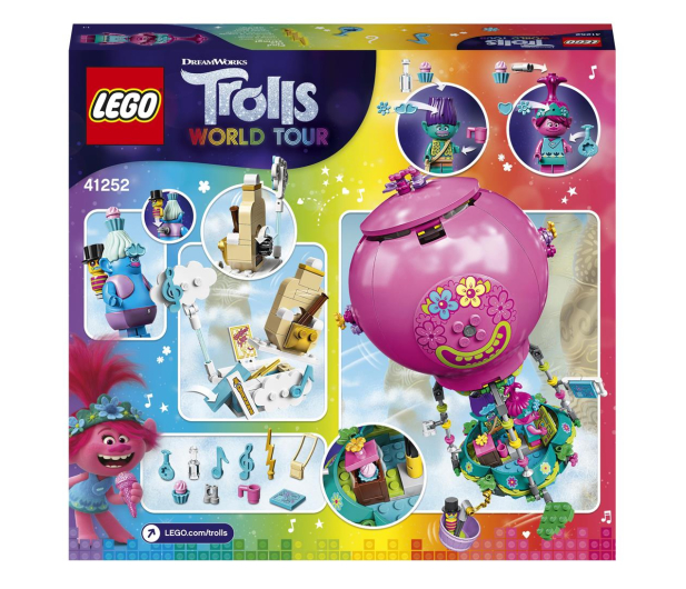 LEGO Trolls 41252 Przygoda Poppy w balonie - 553691 - zdjęcie 8