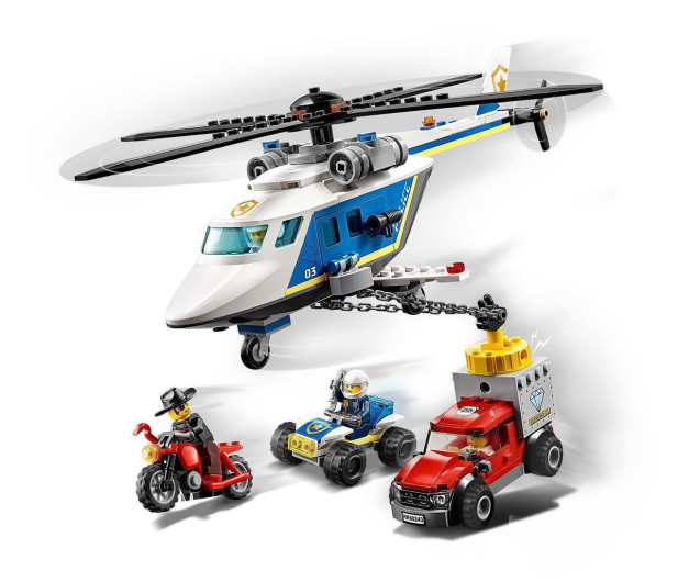 LEGO City 60243 Pościg helikopterem policyjnym - 532599 - zdjęcie 7