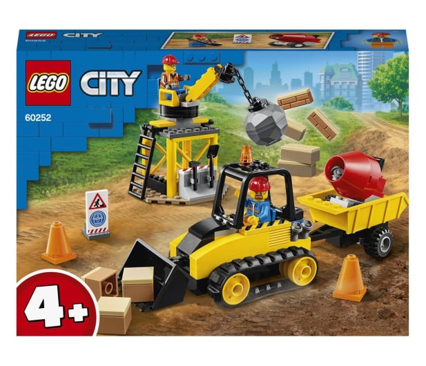 LEGO City 60252 Buldożer budowlany - 532504 - zdjęcie