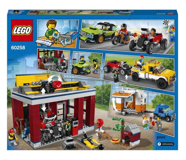 LEGO City 60258 Warsztat tuningowy - 532610 - zdjęcie 7
