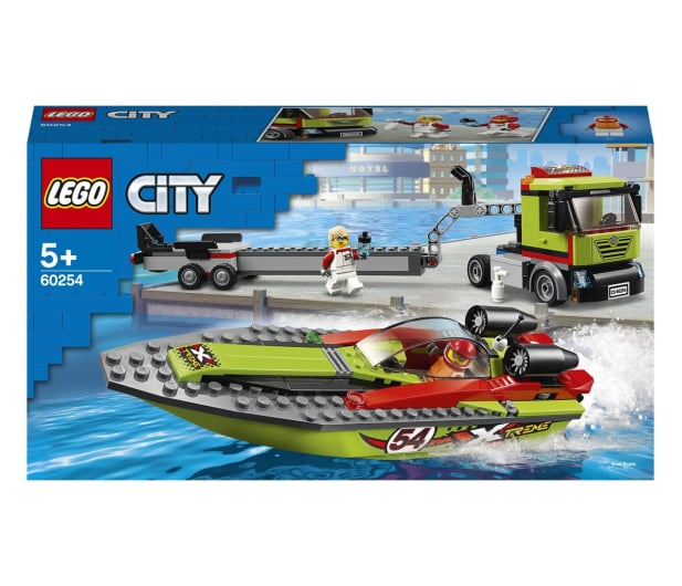 LEGO City 60254 Transporter łodzi wyścigowej - 532618 - zdjęcie 1