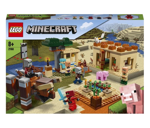 LEGO Minecraft 21160 Najazd złosadników - 532533 - zdjęcie