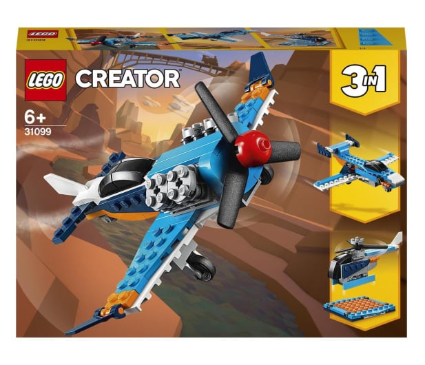 LEGO Creator 31099 Samolot śmigłowy - 532541 - zdjęcie 1