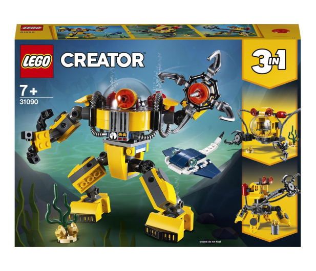 LEGO Creator 31090 Podwodny robot - 467552 - zdjęcie