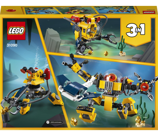 LEGO Creator 31090 Podwodny robot - 467552 - zdjęcie 13