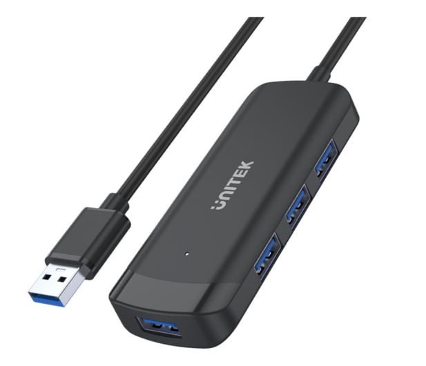 Unitek HUB USB 3.1 - 4x USB-A 5Gbit, kabel 150cm - 662680 - zdjęcie 1