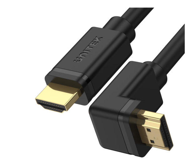 Unitek Kabel kątowy 270° HDMI 2.0 - HDMI (4k/60Hz) 2m - 662692 - zdjęcie