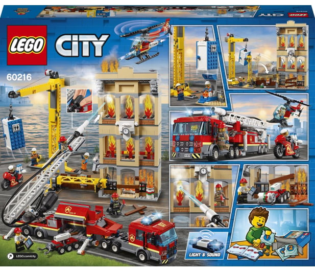 LEGO City 60216 Straż pożarna w śródmieściu - 465090 - zdjęcie 13