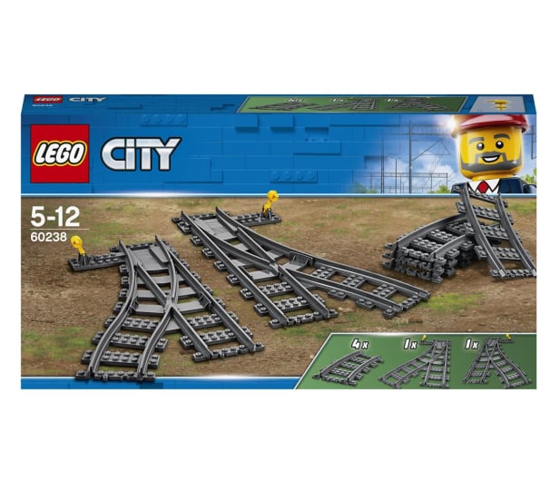 LEGO City 60238 Zwrotnice - 445734 - zdjęcie