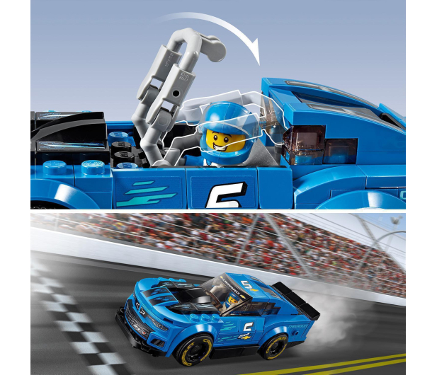 LEGO Speed Champions 75891 Chevrolet Camaro ZL1 - 467627 - zdjęcie 4