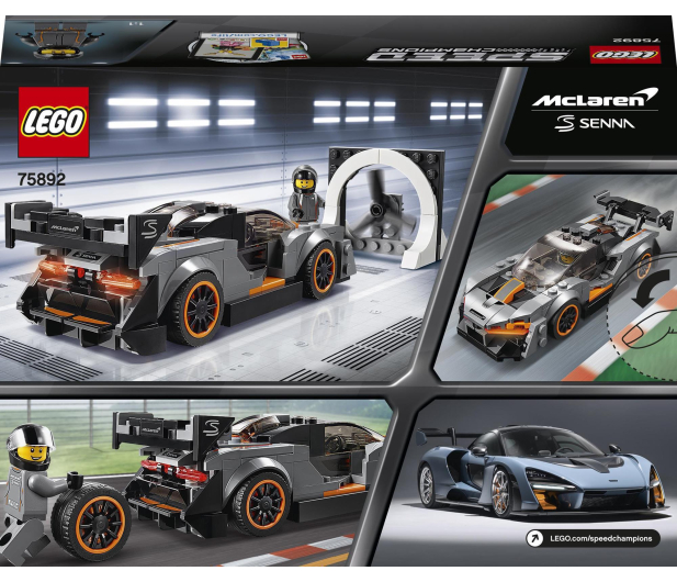 LEGO Speed Champions 75892 McLaren Senna - 467630 - zdjęcie 8