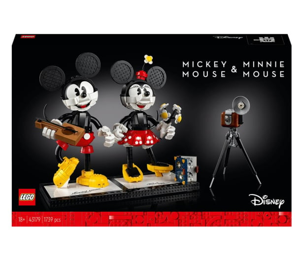 LEGO Disney 43179 Myszka Miki i Myszka Minnie do zbudowania - 1012693 - zdjęcie 1