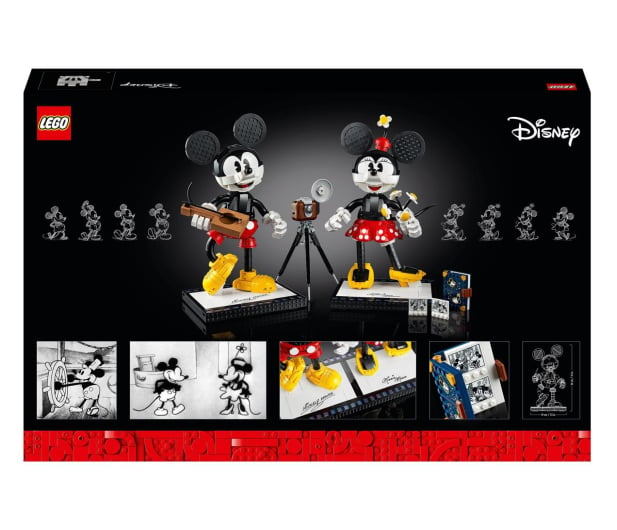 LEGO Disney 43179 Myszka Miki i Myszka Minnie do zbudowania - 1012693 - zdjęcie 13