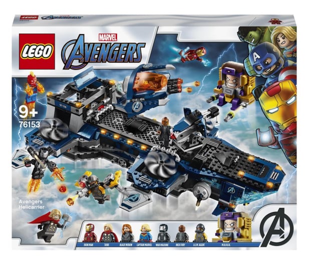 LEGO Marvel Avengers 76153 Lotniskowiec Avengersów - 562920 - zdjęcie