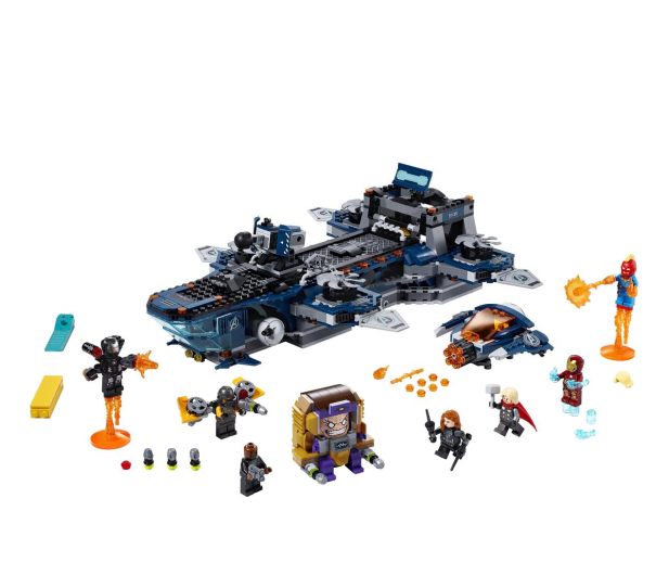LEGO Marvel Avengers 76153 Lotniskowiec Avengersów - 562920 - zdjęcie 5