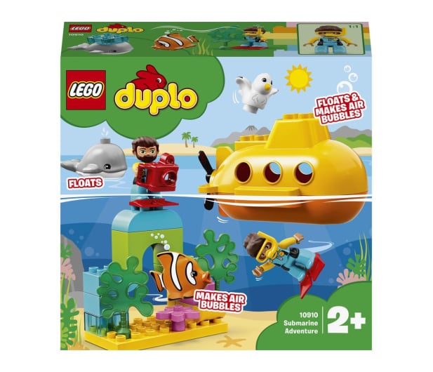 LEGO DUPLO 10910 Przygoda w łodzi podwodnej - 496094 - zdjęcie