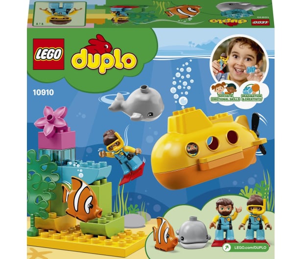 LEGO DUPLO 10910 Przygoda w łodzi podwodnej - 496094 - zdjęcie 9