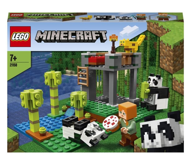LEGO Minecraft 21158 Żłobek dla pand - 532518 - zdjęcie