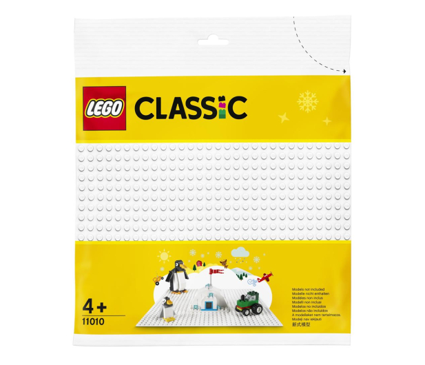 LEGO Classic 11010 Biała płytka konstrukcyjna - 532475 - zdjęcie