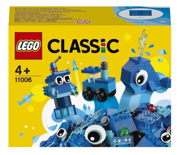 LEGO Classic 11006 Niebieskie klocki kreatywne - 532448 - zdjęcie