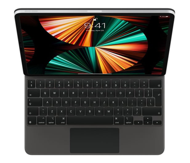 Apple Magic Keyboard iPad Pro 12,9''(3-6gen)|Air 13"(M2gen) czarny - 648861 - zdjęcie