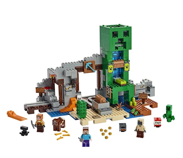 LEGO Minecraft 21155 Kopalnia Creeperów + Adidas 10282 Originals - 1034304 - zdjęcie 10