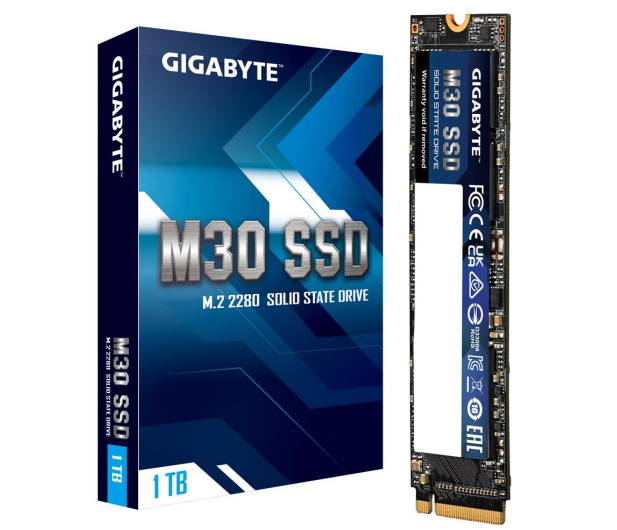 Gigabyte 1TB M.2 PCIe NVMe M30 - 662210 - zdjęcie 3