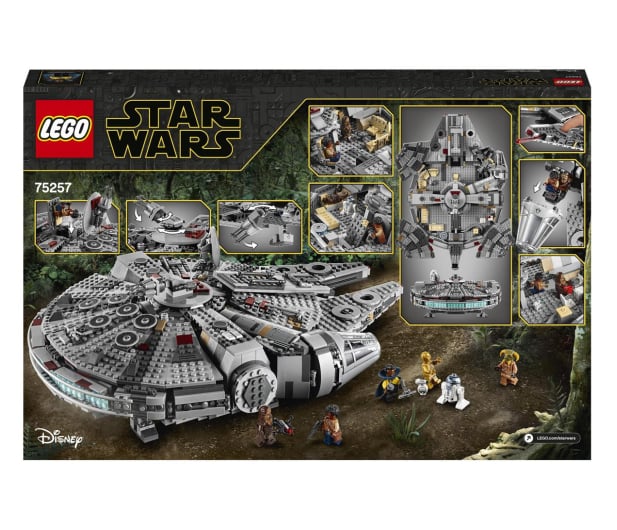 LEGO Star Wars 75257 Sokół Millennium - 519803 - zdjęcie 13