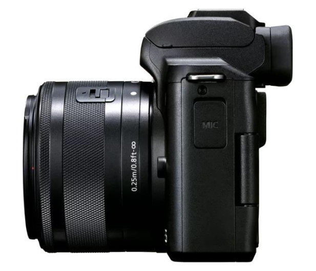 Canon EOS M50 II + EF-M 15-45mm f/3.5-6.3 IS STM+ EF-M 55-200mm - 651704 - zdjęcie 2