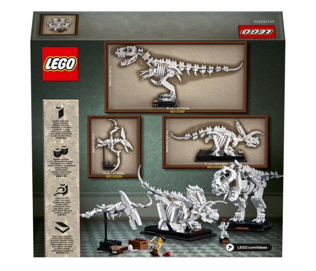 LEGO IDEAS 21320 Szkielety dinozaurów - 544580 - zdjęcie 9