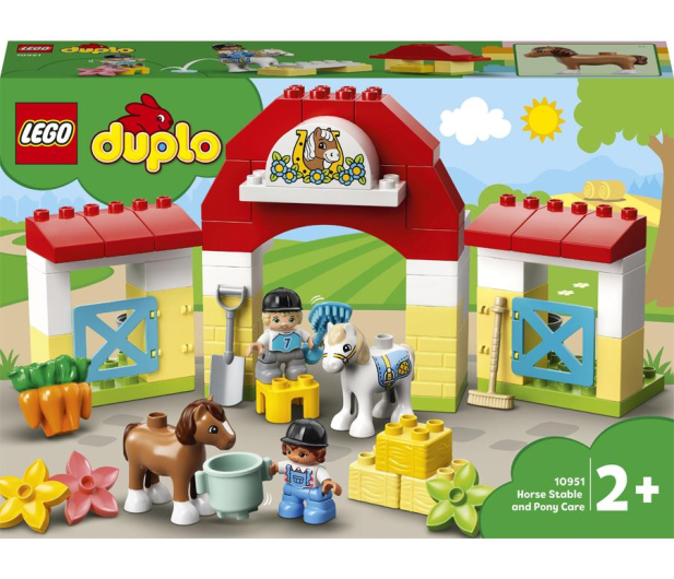 LEGO DUPLO 10951 Stadnina i kucyki - 1015567 - zdjęcie