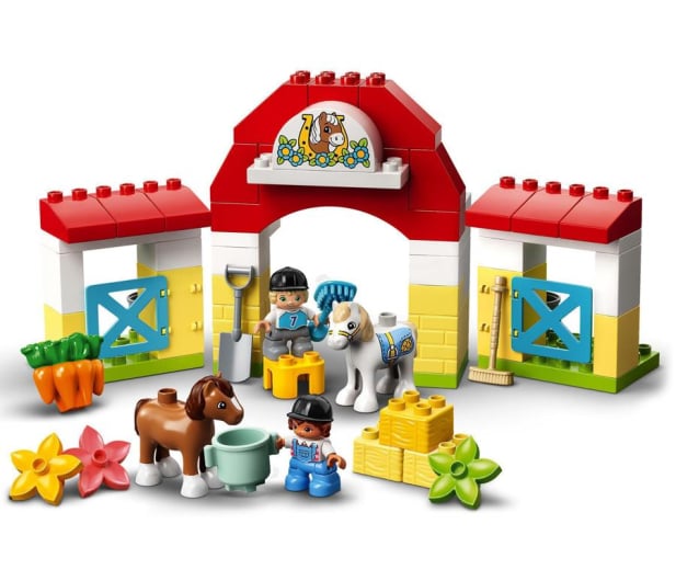 LEGO DUPLO 10951 Stadnina i kucyki - 1015567 - zdjęcie 2
