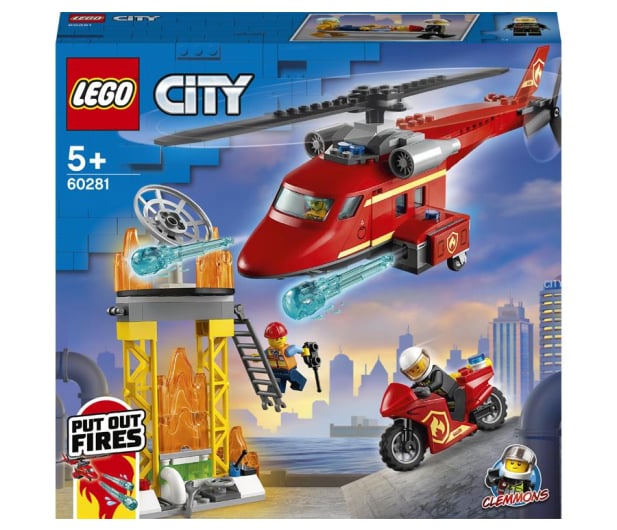 LEGO City 60281 Strażacki helikopter ratunkowy - 1013031 - zdjęcie 1