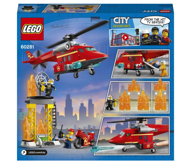 LEGO City 60281 Strażacki helikopter ratunkowy - 1013031 - zdjęcie 8