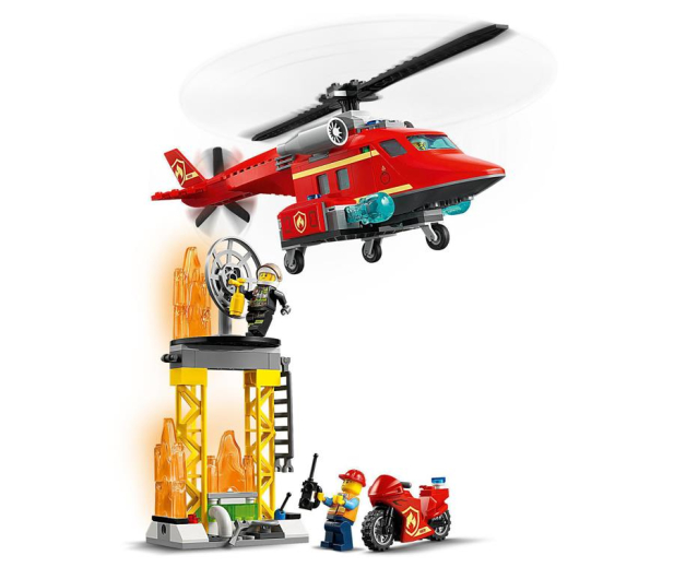 LEGO City 60281 Strażacki helikopter ratunkowy - 1013031 - zdjęcie 6