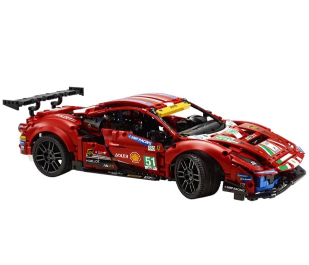LEGO Technic 42125 Ferrari 488 GTE AF Corse #51 - 1012754 - zdjęcie 10