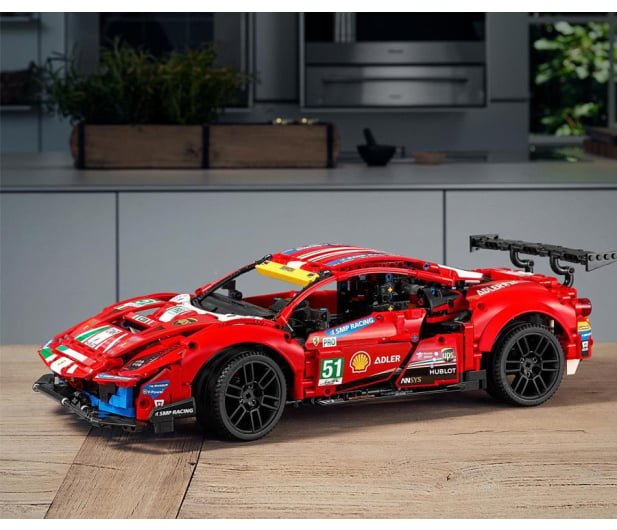 LEGO Technic 42125 Ferrari 488 GTE AF Corse #51 - 1012754 - zdjęcie 6