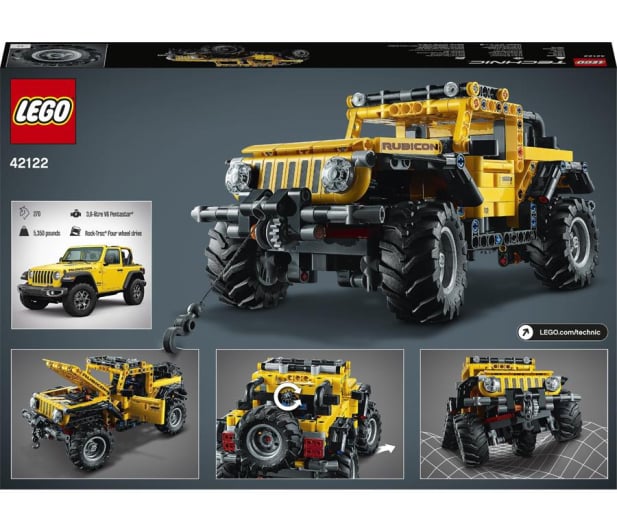 LEGO Technic 42122 Jeep Wrangler - 1012734 - zdjęcie 9