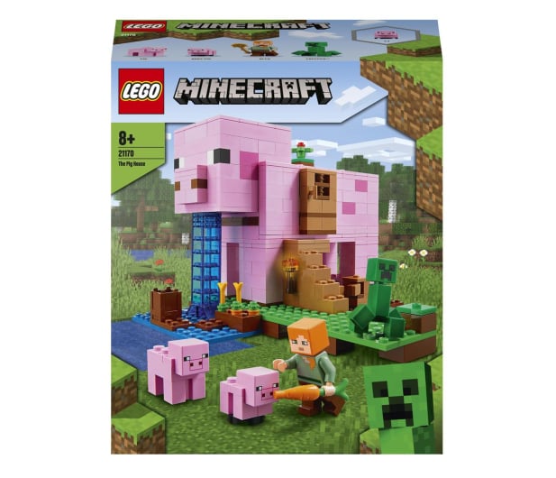LEGO Minecraft 21170 Dom w kształcie świni - 1012703 - zdjęcie